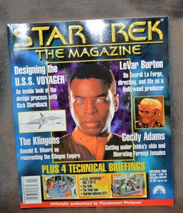 Star-Trek-the-Magazine-LeVar-Burton-as-Geordi-La-Forge-Cover-November-2000