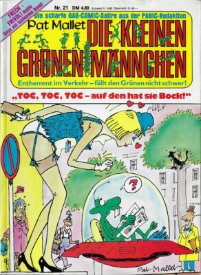 Kleine grüne Männchen Nr.21 1989 Z1- ''TOC, TOC, TOC - auf den hat sie Bock!''