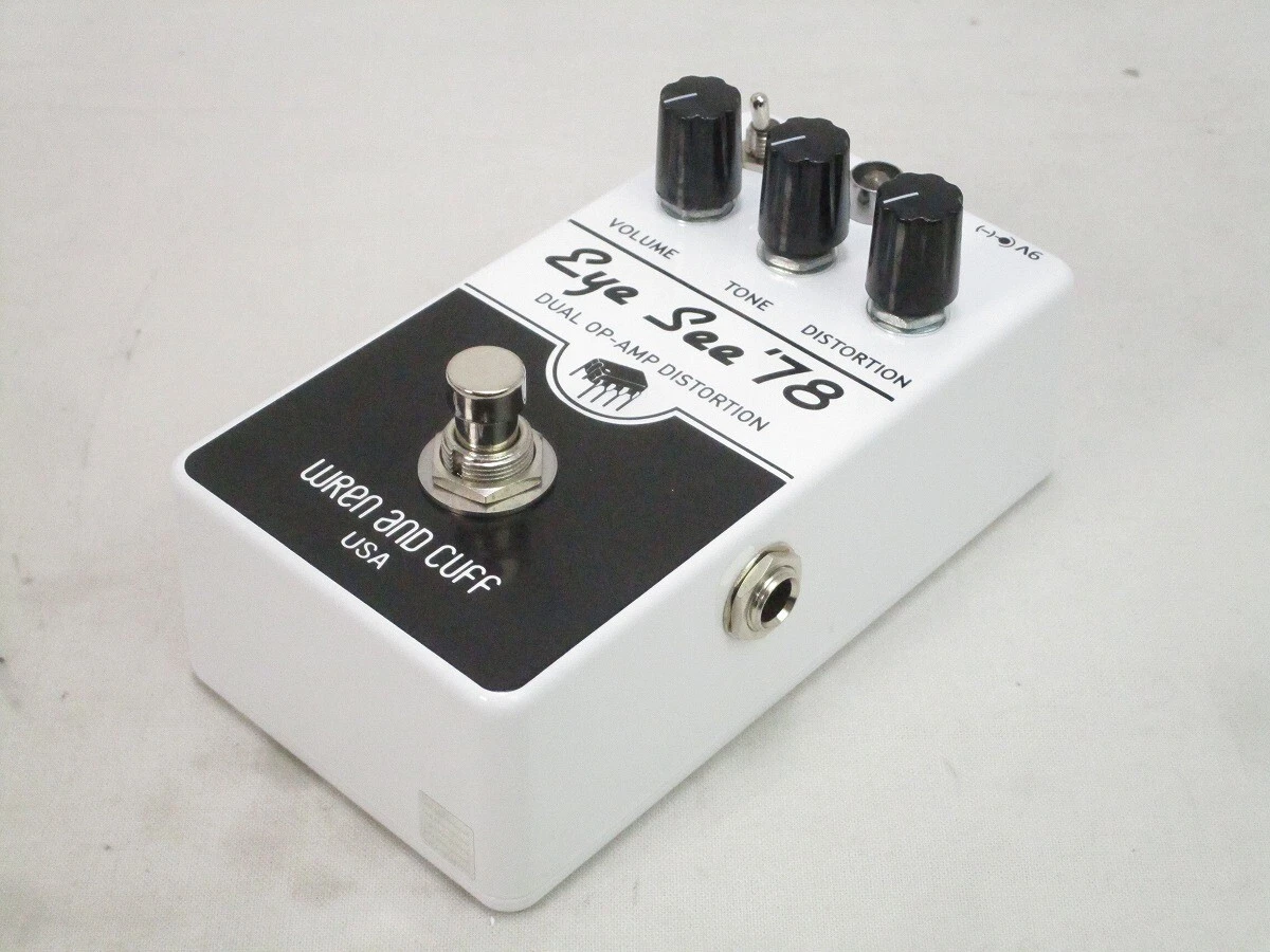 Used Fuzz Pedal Wren and Cuff Creations Eye See '78 Fuzz | eBay