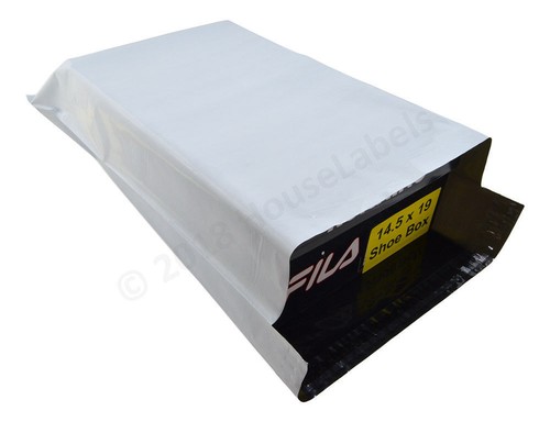 25-1000 BOLSAS DE CORREO DE POLIETILENO - Etiquetas de casa - 2,35 MIL Sobres de envío blancos de espesor - Imagen 28 de 41