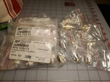 Lot of RF Connectors Model: RFN-1029-SX. Qty. 40. New Old Stock