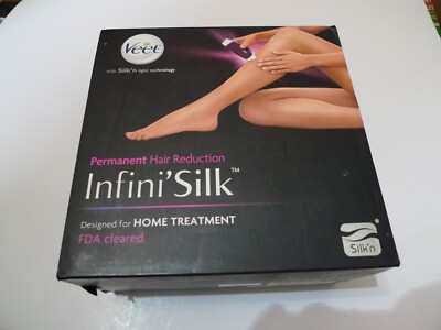 NEW Veet Infini'Silk Light-Based Ipl Hair permanent Removal System For Home Use