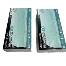 Micro Flex NeoPro EC NEC-288-M Size Medium 2 Pack (100) Gloves Total