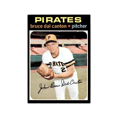1971 Topps Bruce Dal Canton Baseball Cards #168