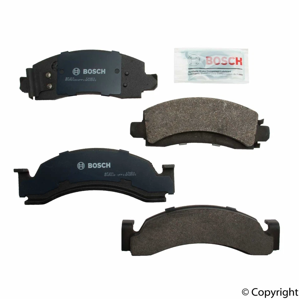 For 1987-1991 GMC V3500 Bosch QuietCast Semi-Metallic Brake Pads Front 1988 1989 - Image 4 of 4