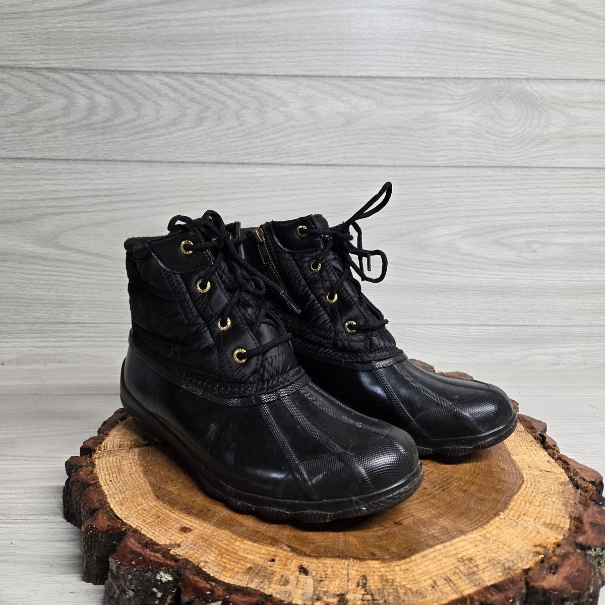 Sperry‎ women’s Brown and Black wool Duck Boots Port Duck Boots Other brown | Sperry main image 2