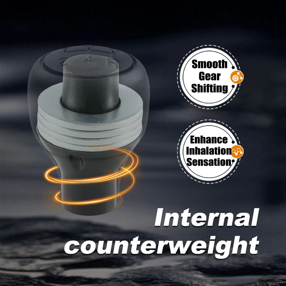 Perilla de cambio manual de 5 velocidades de calidad para Ford F-250 F-350 1988-1997 EE. UU. Foto 3 de 4