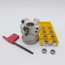 EMR 5R50-22 4Flute 50mm Face Milling Cutter tool +R5 RPMW1003M0 Carbide insert