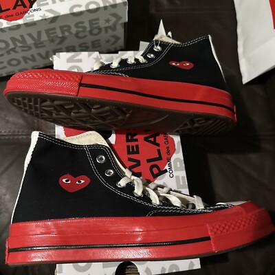 Buy Size Comme des Garçons Play x Converse Chuck 70 High