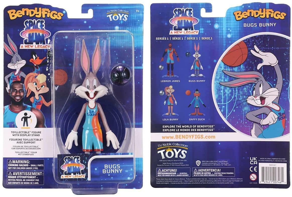 Space Jam 2 A New Legacy Bendyfigs Daffy Duck Bugs Bunny Lola
