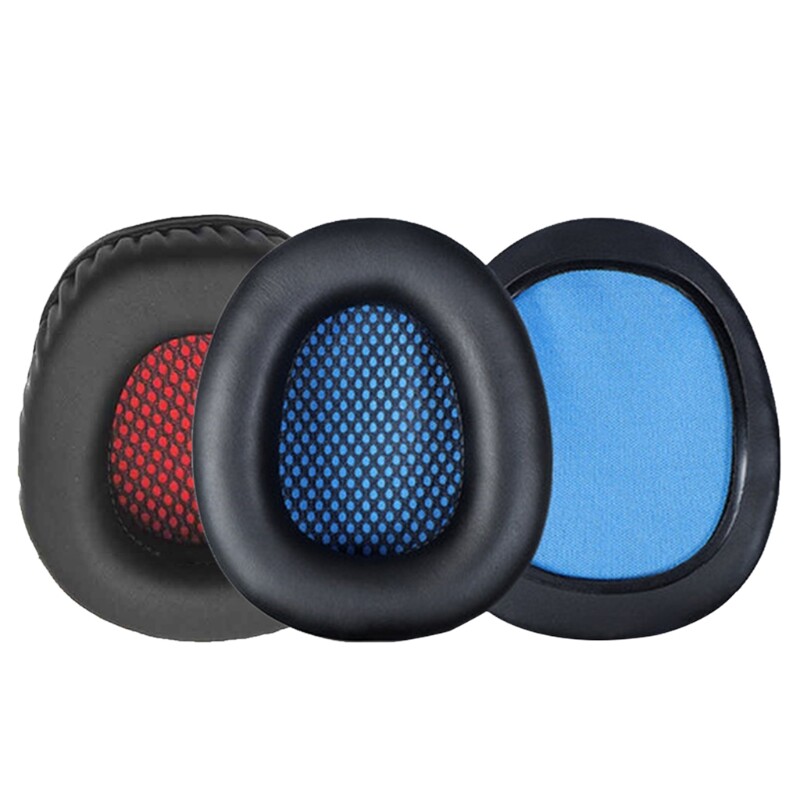 Leder-Ohrpolster Für Sades SA-902, SA-903, SA-906 Headset – Memory-Schaum, Weich, Austauschbar, Einfach Zu Montieren