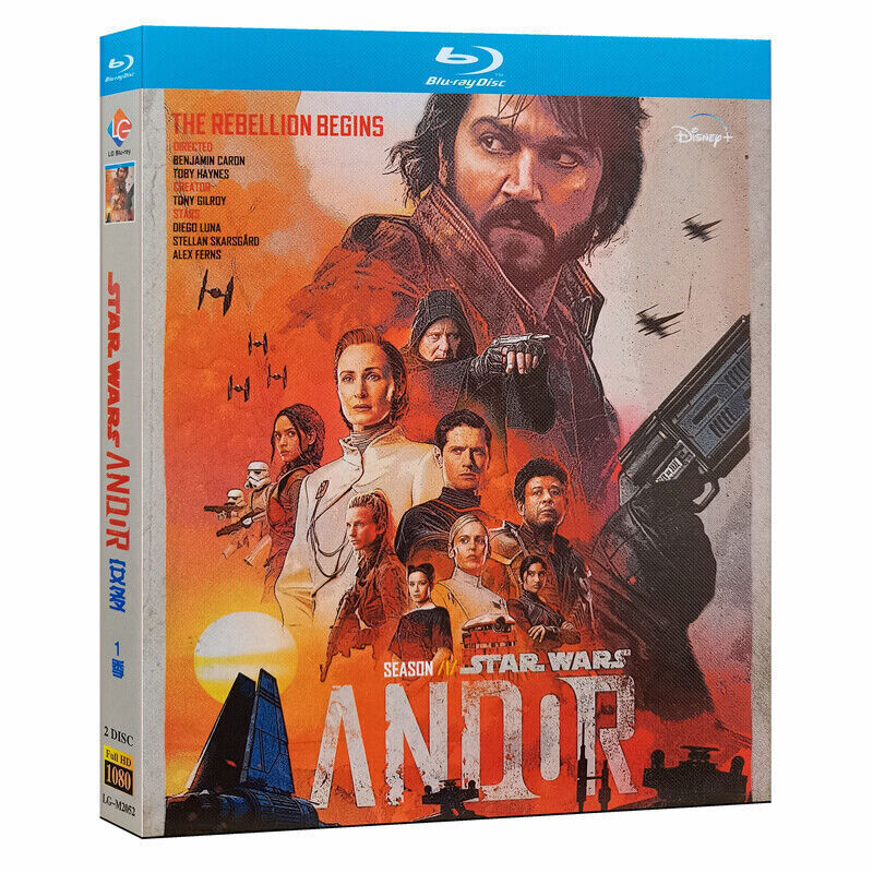 Star Wars: Andor Season 1 Blu-ray TV Series 2 Disc All Region Boxed English  Sub