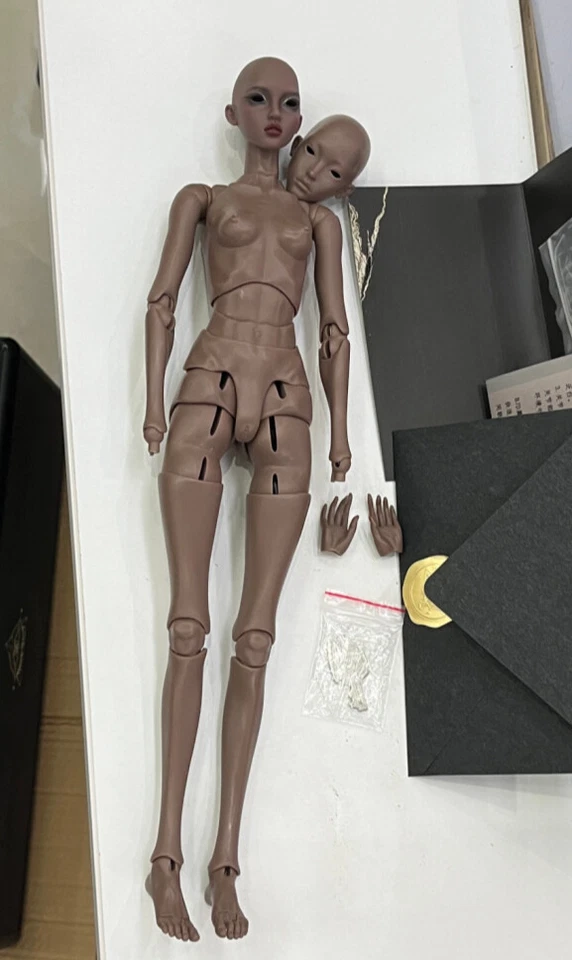 1/4 BJD Puppe Ball Jointed Frauen Supermodel Mädchen Freies Faceup Augen Gift  - Bild 3 von 4