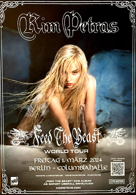 KIM PETRAS 2024 BERLIN - orig. Concert Poster - Konzert Plakat  DIN A1