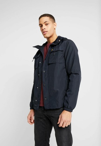 lyle and scott pocket jacket navy
