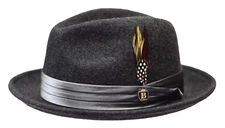 Bruno Capelo Giovani Fedora UN-109 Charcoal Grey
