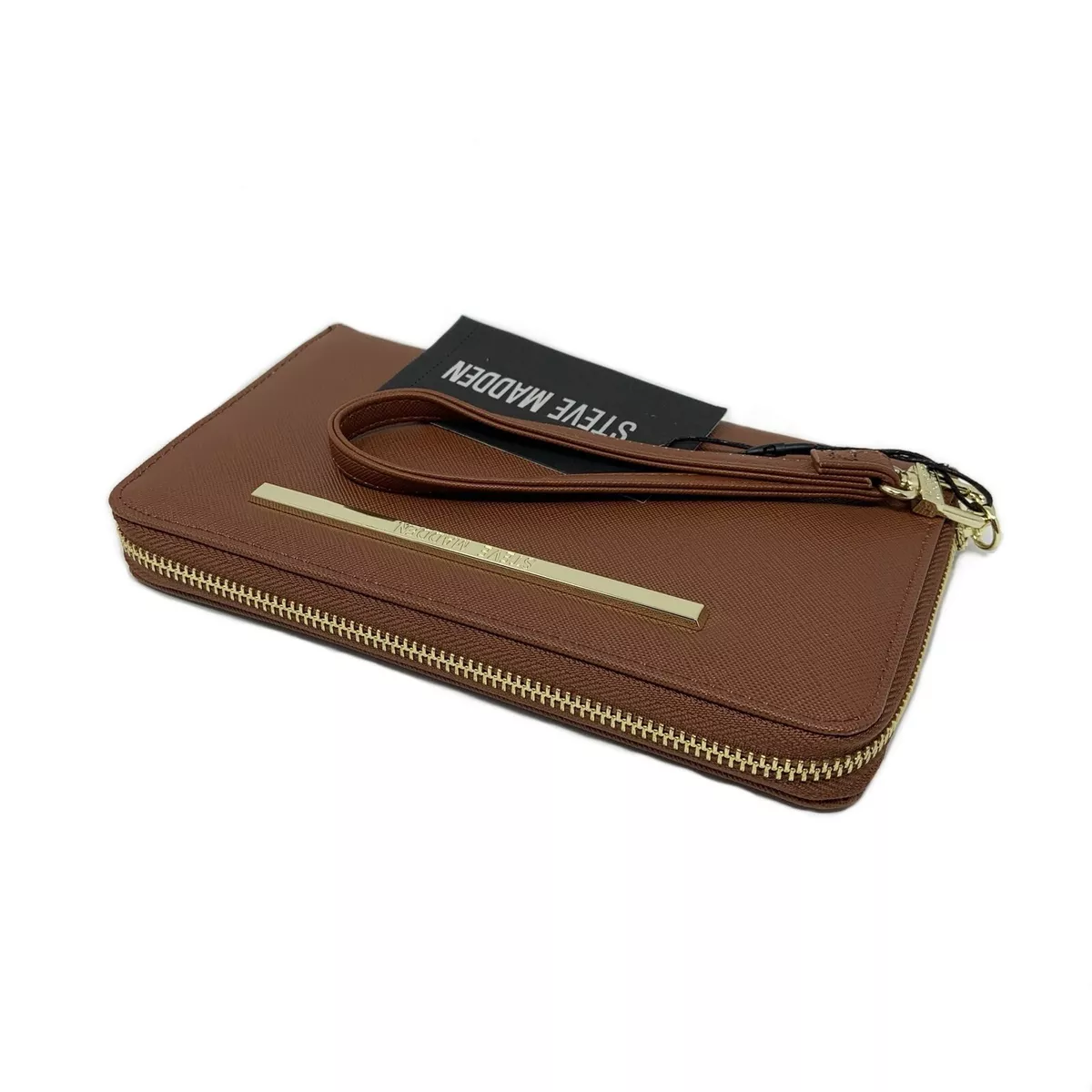 Steve madden cognac wallet sales