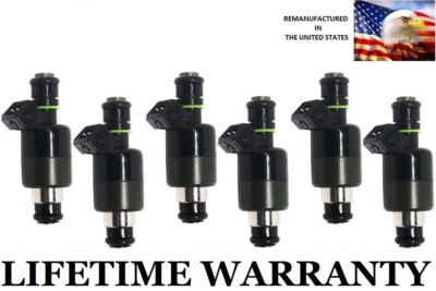 Genuine Rochester Set Of 6 Fuel Injectors for Chevy Buick Pontiac 3.1L ...