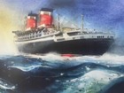 United States Lines - United States - Don Stoltenberg - Original Print — photo 10