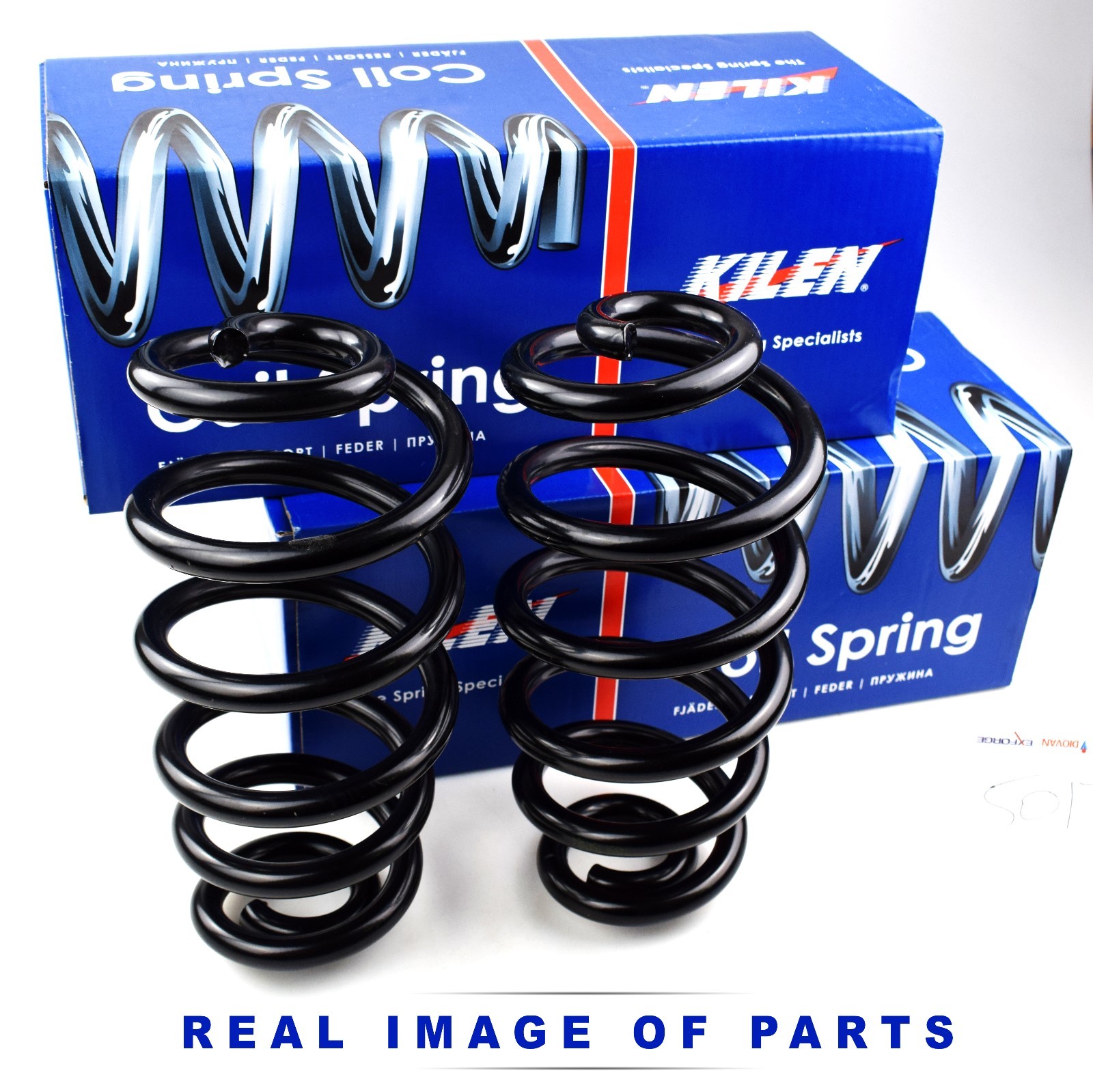 FOR AUDI A4 AVANT SEAT EXEO (3R2) 50179 KILEN REAR AXLE COIL SPRINGS PAIR
