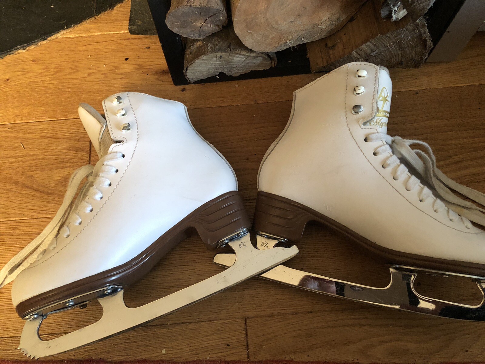 Jackson Mystique Ice Skates White US Size 3 / UK Size 13.5 eBay