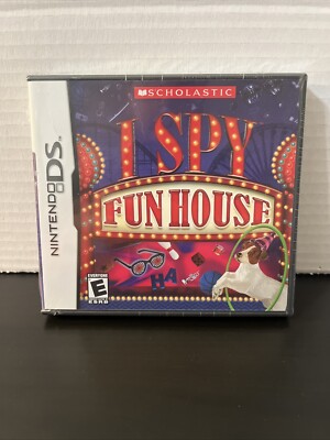 Nintendo DS I Spy Fun House Game 2007 Scholastic New Sealed
