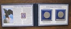 1878 Morgan Silver Dollars Album of 8TF & 7TF + 1942 WWII  "Win The War" Stamp