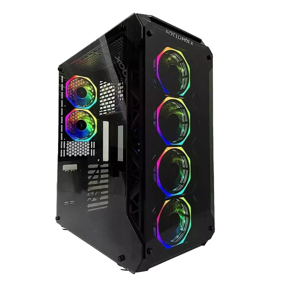 Estuche para computadora PHOENIX ATX estuche torre completo PC para juegos Foto 3 de 4