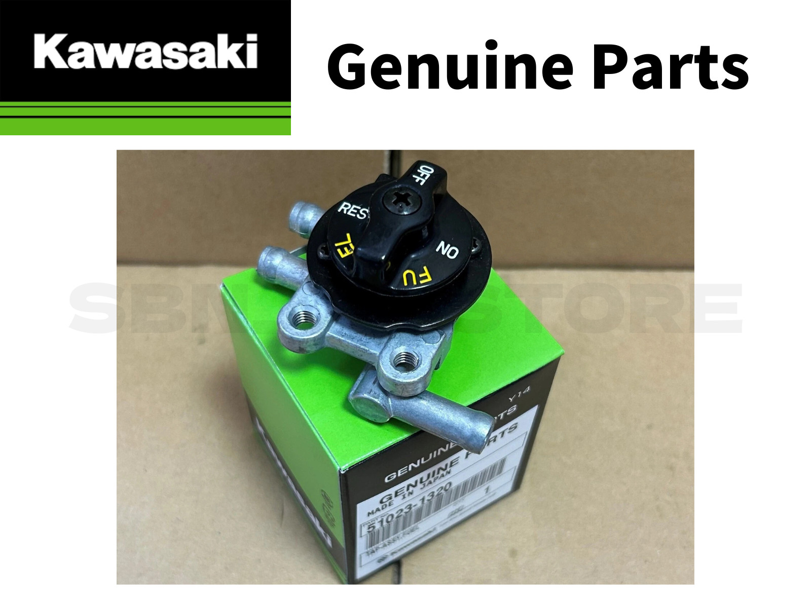 Kawasaki Genuine FUEL TAP ASSEMBLY 51023-1320 New