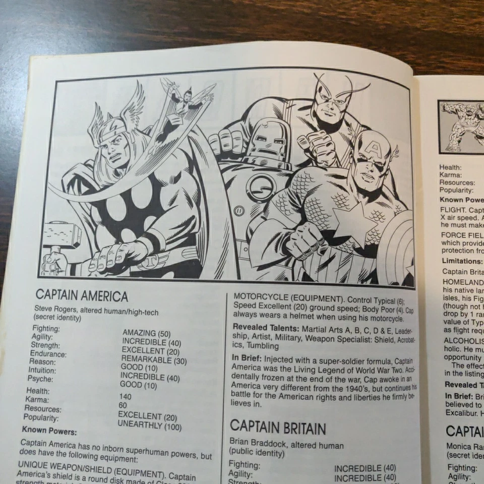 TSR Marvel Super Heroes - Basic Set (Revised Ed), Campaign Book RPG 1991 - Image 4 of 4