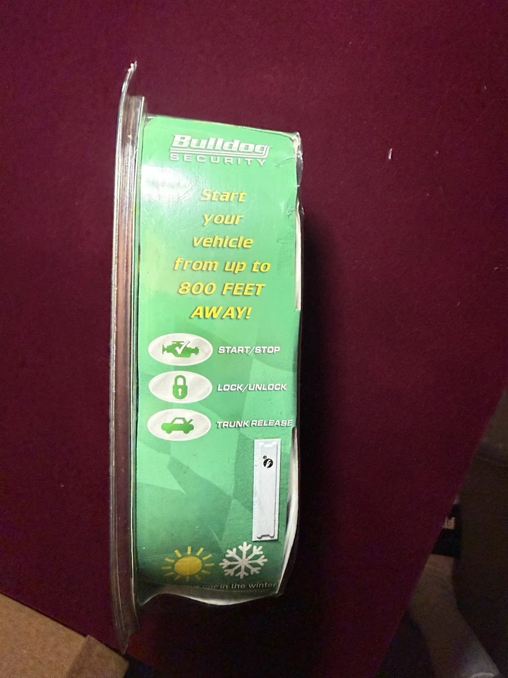 Sistema de arranque remoto de vehículo Bulldog Security con derivación antirrobo RS82B Foto 4 de 4