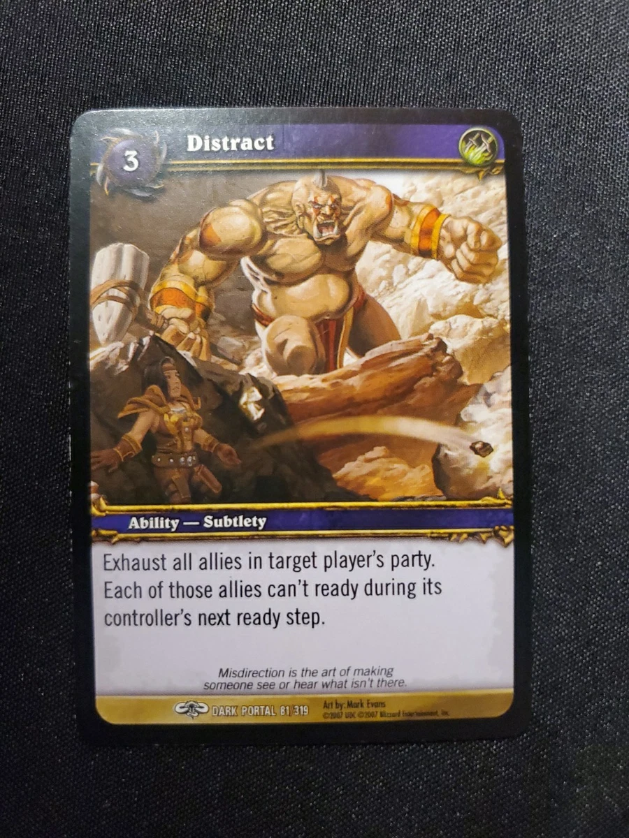 25+ World of Warcraft TCG Upper Deck Entertainment Collectible