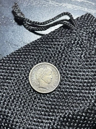 1908-P Barber Dime VF