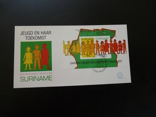 youth and its future FDC Suriname 1981 (2)