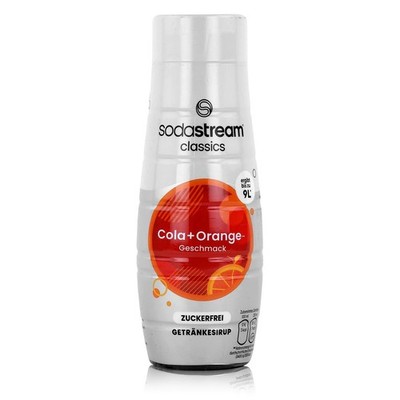 SodaStream Getränke-Sirup ohne Zucker Cola+Orange Geschmack 440ml (1er Pack)
