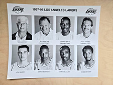 1997-98 Los Angeles Lakers NBA Team Issue Promo Photo. Kobe Bryant.