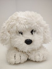 Animal Alley  12" White Bichon Frise Dog Plush Stuffed Animal  2000