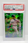 2020 Topps Chrome Update Sapphire #U-9 Ken Griffey Jr. Green /45 PSA 9