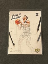 2021-22 Panini Court Kings Basketball Jared Butler Works In Progress Rookie #28