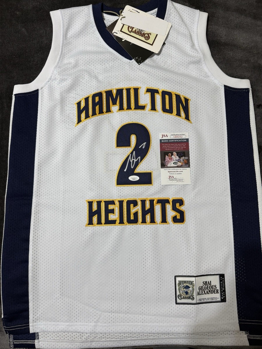 Shai Gilgeous Alexander Autographed High School Jersey JSA COA | eBay