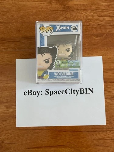 Funko POP! Marvel X-Men Wolverine Unmasked #1576 Figure CON 5000 Exclusive ECCC