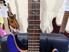 🔥KOREA 2015🔥 Cort KX Custom Electric Guitar~ Flamed Maple Trans Blue~ Rare!