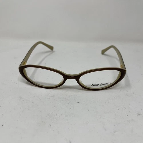 JUICY COUTURE LADY PREP 01X 48-16-135 BROWN FLEX HINGE EYEGLASSES RG85