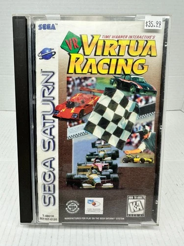 Virtua Racing (Sega Saturn) Complete In Box CIB