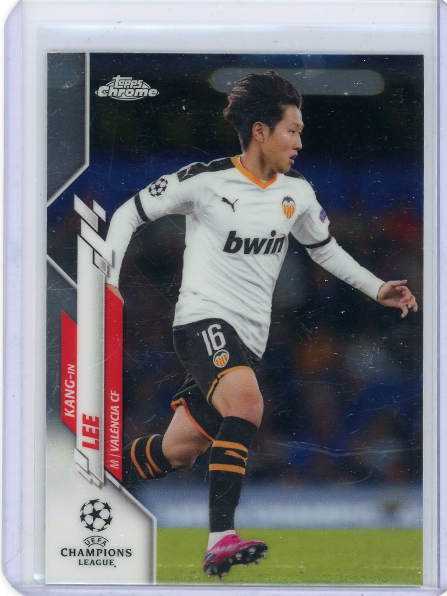 2019-20 Topps Chrome UEFA Champions League #99 Kang-in Lee