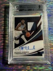 Anthony Edwards 2020 Immaculate Rookie Patch Auto RPA Red /49 BGS 9 Autograph 10