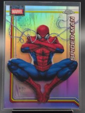 2026 Topps Chrome Marvel Comics Spider-Man #163 Refractor
