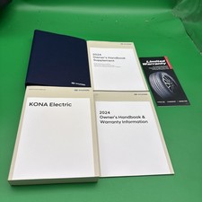 2024 Hyundai Kona Electric Owners Manual With Case