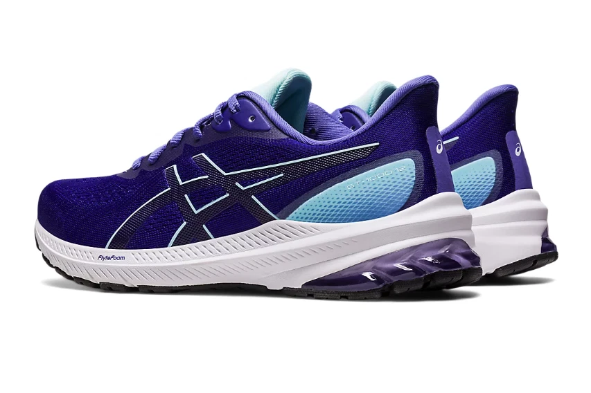 Zapatos para correr ASICS® para mujer 9 WIDE GT-1000™ 12 en berenjena/aquamarina Foto 4 de 4