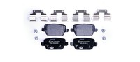 Hinterachse Hella 8DB 355 025-351 Bremsbelagsatz, Scheibenbremse FüR Land Rover,